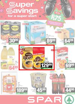 SPAR Eastern Cape (Town) : Super Savings (20 January - 08 February 2026), page 1