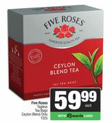 Five Roses Tagless Teabags Ceylon Blend Only-102s