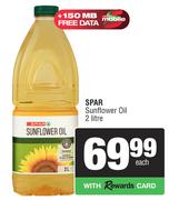 Spar Sunflower Oil-2L