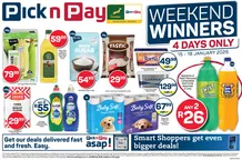 Pick n Pay Western Cape : Weekend Specials (15 January - 18 January 2026)