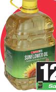 Spar Sunflower Oil-4Ltr