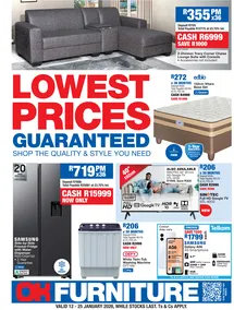 OK Furniture : Lowest Prices (12 January - 25 January 2026)