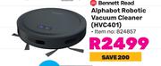 Bennett Read Alphabot Robotic Vacuum Cleaner HVC401 824857