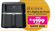 Eiger 10L Digital Air Fryer 850034194