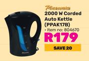 Pineware 2000W Corded Auto Kettle PPAK17B 804670