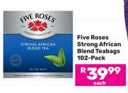 Five Roses Strong African Blend Teabags 102 Pack