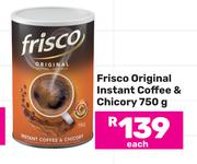 Frisco Original Instant Coffee & Chicory-750g