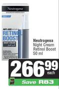 Neutrogena Night Cream Retinol Boost-50ml
