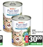 Spar Purr Fect Cat Food-For 2 x 400g