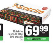 Mondi Rotatrim Paper A4 80g 500 Sheets