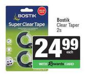 Bostik  Clear Taper-2s Pack