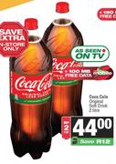 Coca Cola Original Soft Drink-For 2 x 2L