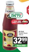 All Gold Tomato Sauce-700ml