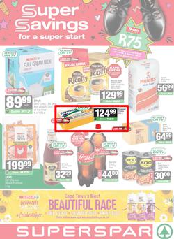 SUPERSPAR Western Cape : Super Savings (20 January - 08 February 2026), page 1