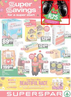 SUPERSPAR Western Cape : Super Savings (20 January - 08 February 2026), page 1