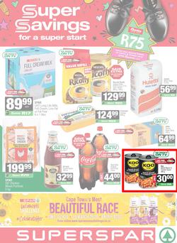 SUPERSPAR Western Cape : Super Savings (20 January - 08 February 2026), page 1