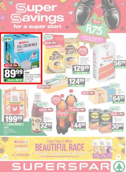 SUPERSPAR Western Cape : Super Savings (20 January - 08 February 2026), page 1