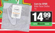 Care By Spar Kids Face Cloths-1s