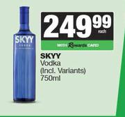 Skyy Vodka-750ml