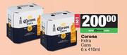 Corona Extra Cans-For 2 x 6 x 410ml