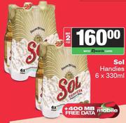 Sol Handies-For 2 x 6 x 330ml