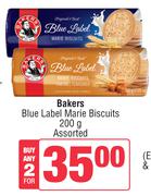 Bakers Blue Label Marie Biscuits-For 2 x 200g