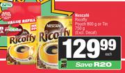 Nescafe Ricoffy Pouch 800g Or Tin 750g