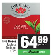 Five Roses Tagless Teabags-102s