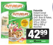 Futurelife Instant Cereal Original Or Zero-375g/425g/460g/500g