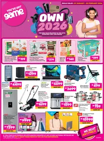 Game Lesotho : Own 2026 (29 January - 25 February 2026)