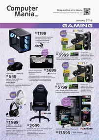 Computer Mania : Gaming (01 January - 31 January 2026)