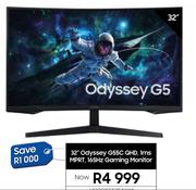 Samsung 32" Odyssey G55C QHD 1ms MPRT 165Hz Gaming Monitor