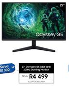 Samsung 27" Odyssey G5 G53F QHD 200Hz Gaming Monitor LS27FG530EUXEN