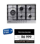 Samsung 75cm Inox Gas Hob NA75D3030AS/FA