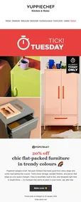 Yuppiechef : 20% Off Chic Furniture (20 January 2026 Only!)