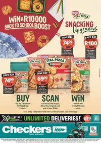 Checkers Gauteng, Brits, Klerksdorp, Limpopo, Mpumalanga, North West, Potchefstroom & Rustenburg : Ital Pizza Promotion (19 January - 08 February 2026)