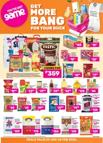 Game Botswana : Get More Bang For Your Buck (29 January - 25 February 2026)