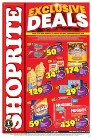 Shoprite Gauteng, Mpumalanga, North West & Limpopo : Exclusive Deals (22 January - 08 February 2026)