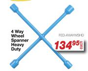 4 Way Wheel Spanner Heavy Duty FED.4WAYWSHD