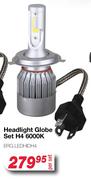 Headlight Globe Set H4 6000K ERG.LEDHIDH4