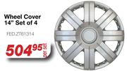 Wheel Cover 14" Set Of 4 FED.ZT61314