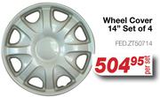 Wheel Cover 14" Set Of 4 FED.ZT50714