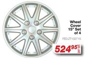 Wheel Cover 15" Set Of 4 FED.ZT102715