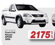 Skinz Custom Fit Seat Covers Front For Full Nissan NP200 2008- FED.SKNP2FF-Per Set