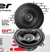 Pioneer 6" (15cm) Dual Cone Speaker 280W Max PIO.TSG1610F-Per Set