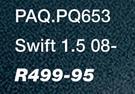 PartQuip Wheel Bearing Kit For Suzuki Swift 1.5 08- PAQ.PQ653