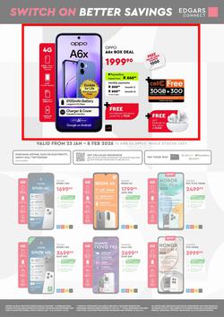Edgars Connect : Switch On Better Savings (23 January - 08 February 2026), page 1