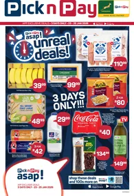 Pick n Pay : Asap! Specials (23 January - 25 January 2026)