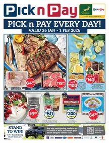 Pick n Pay Western Cape : Weekly Specials (26 January - 01 February 2026)