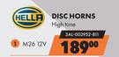 Hella Disc Horns High Tone M26 12V 3AL-003952-811